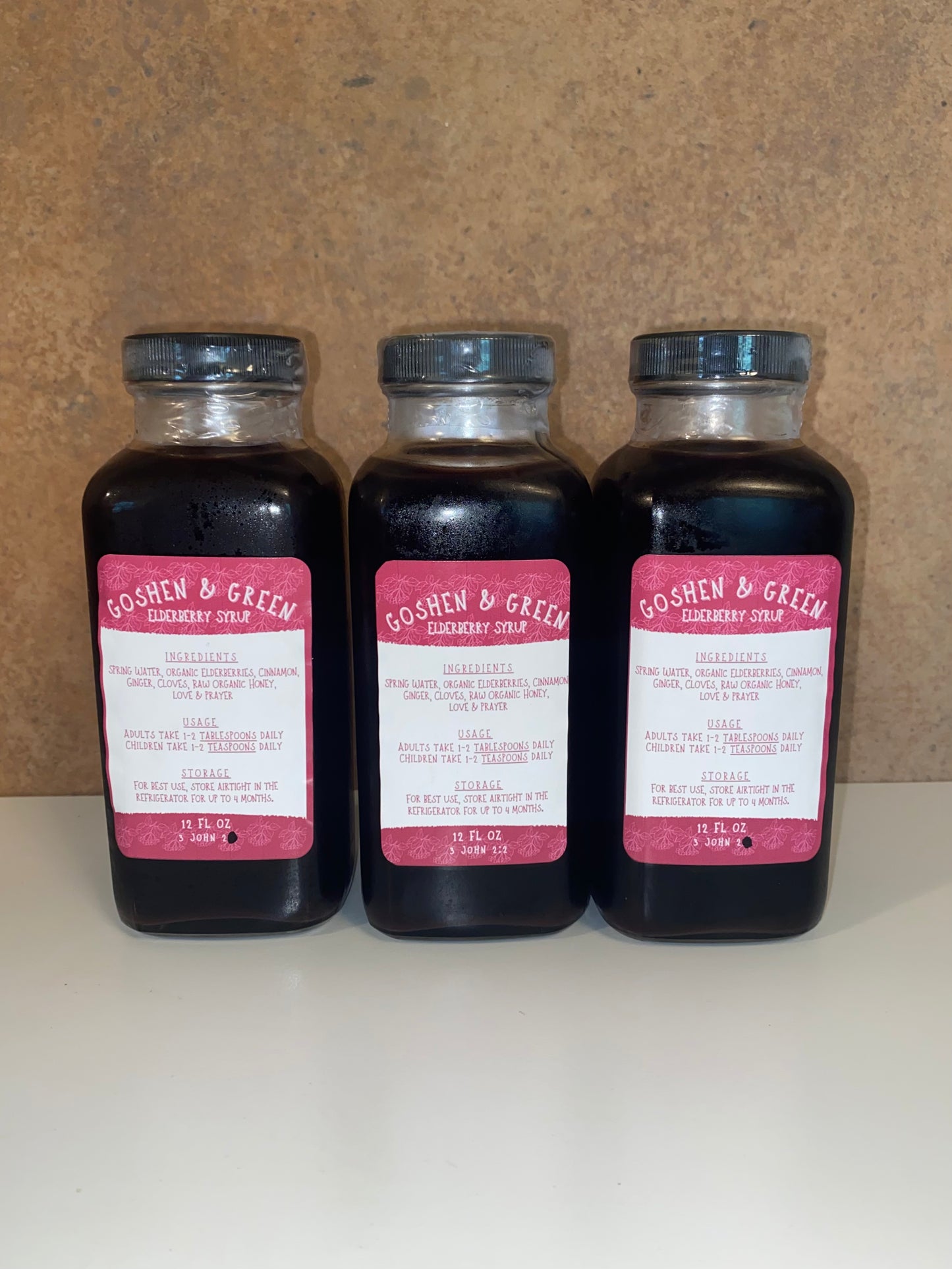 100% Organic Elderberry Syrup - LOCAL PICK UP ONLY